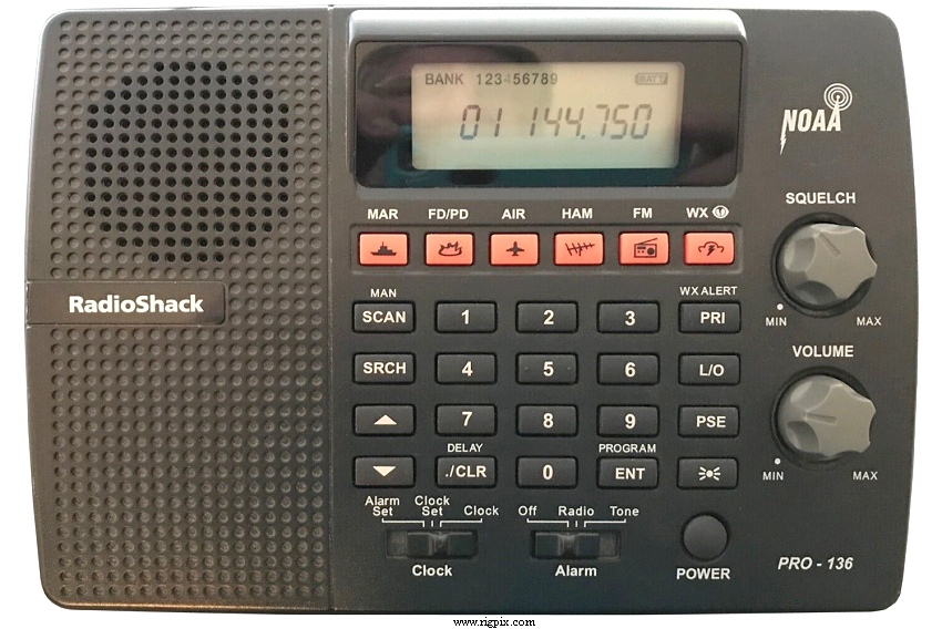 A picture of RadioShack Pro-136 (20-136)