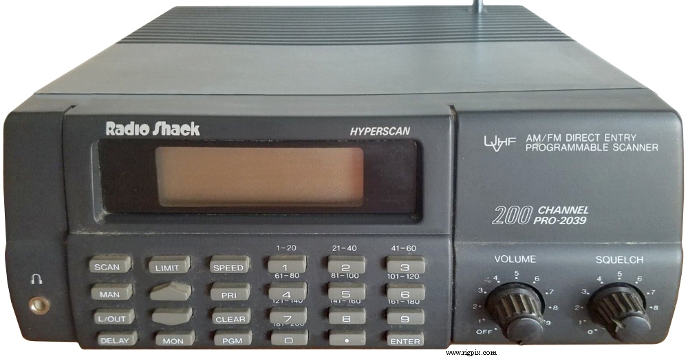 A picture of RadioShack Pro-2039 (20-462)