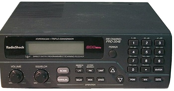 A picture of RadioShack Pro-2048 (20-417)