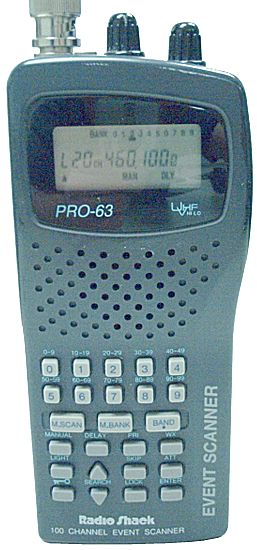 A picture of RadioShack Pro-63 (20-561)