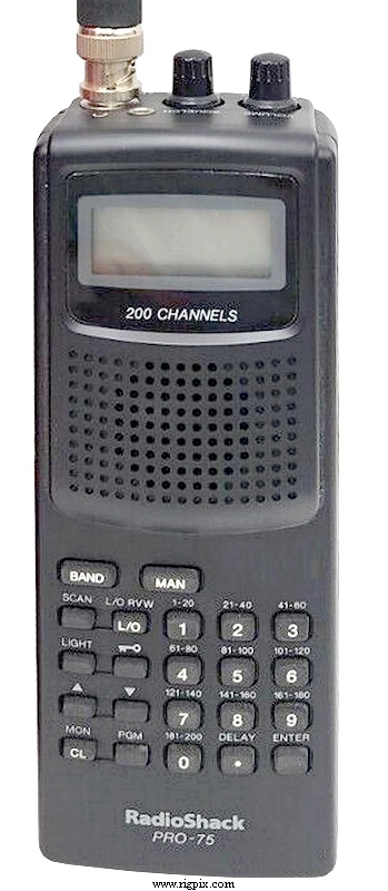 A picture of RadioShack Pro-75 (20-312)