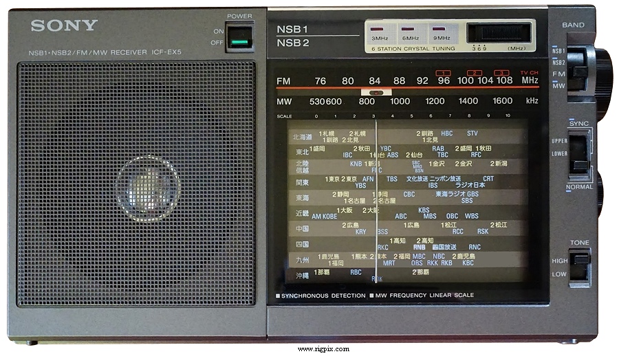 RigPix Database - Sony - ICF-EX5