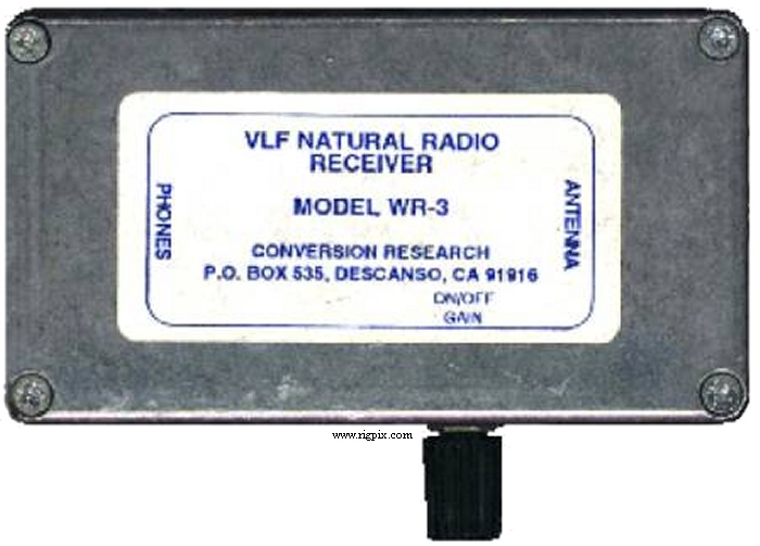 A picture of Conversion Research WR-3