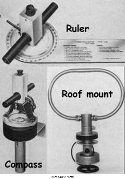 A picture of Sailor 16T antennas