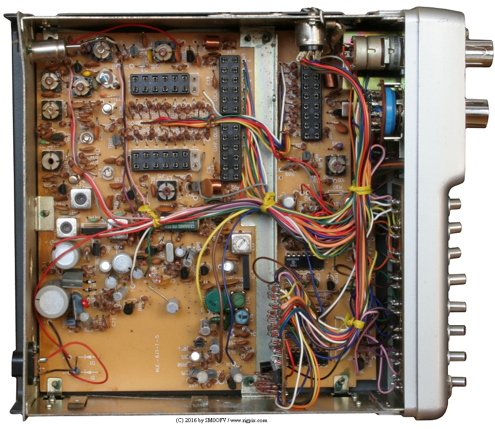 An inside picture of SR Masterscanner 1414B (Svensk Radio)