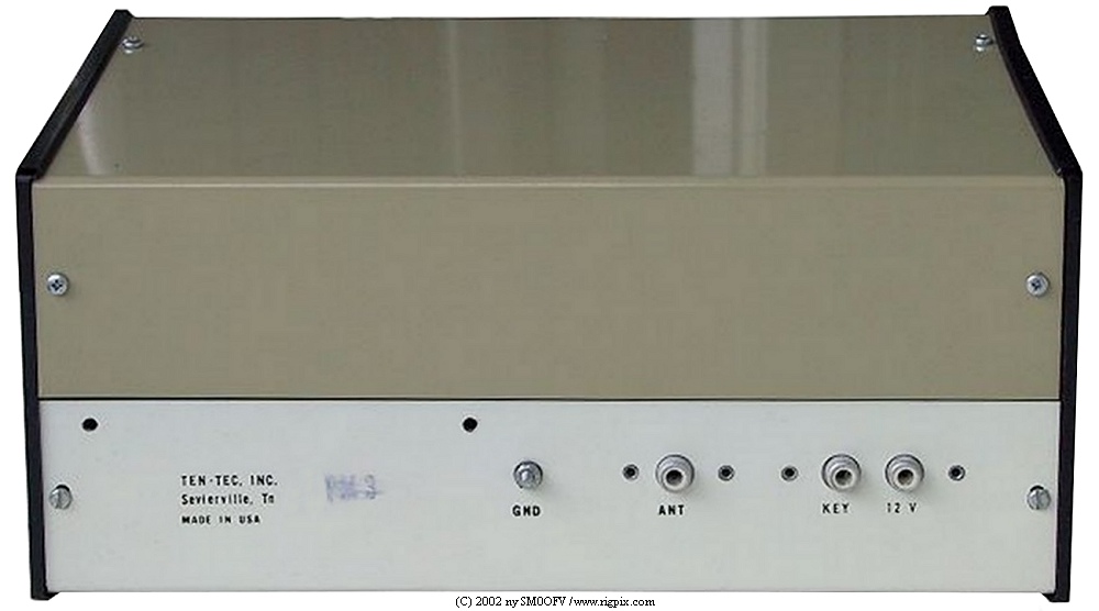 A rear picture of Ten-Tec PM-3
