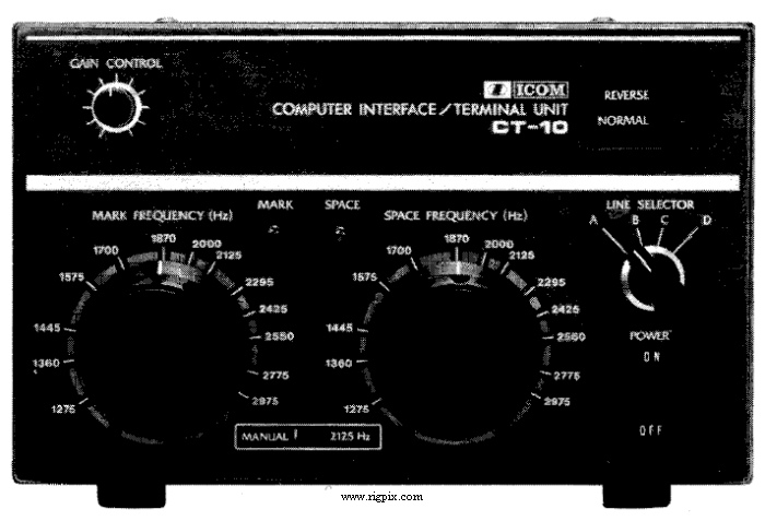 A picture of Icom CT-10