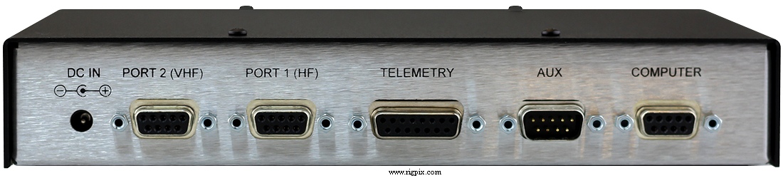 A rear picture of Kantronics KAM XL