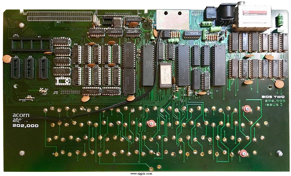 A picture of Acorn Atom main board