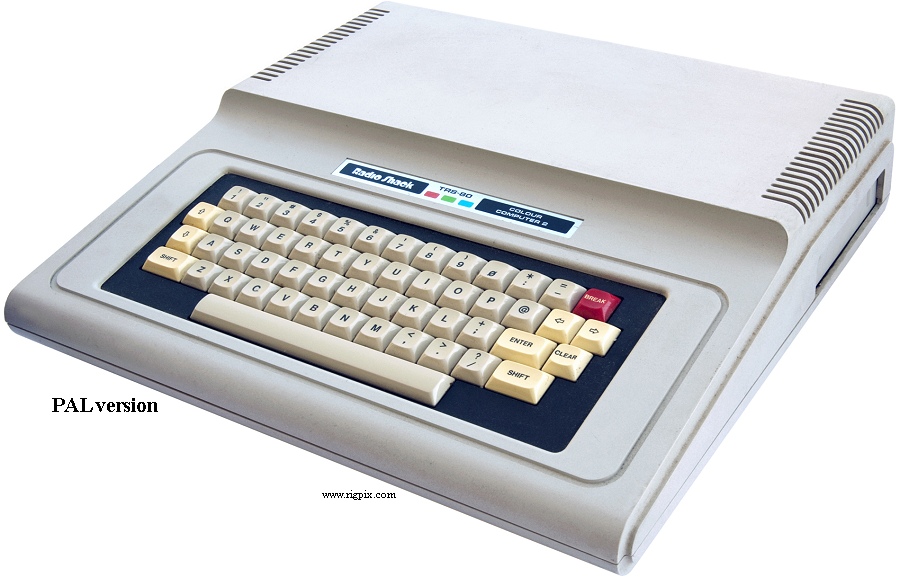 A picture of Tandy / Radio Shack TRS-80 Color Computer 2 ''CoCo 2'' , PAL version