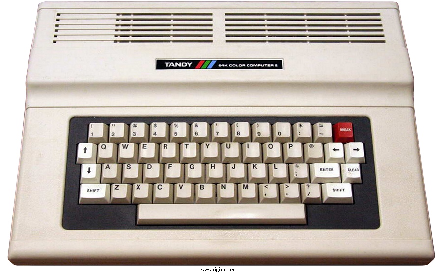 A picture of Tandy / Radio Shack TRS-80 Color Computer 2 ''CoCo 2''