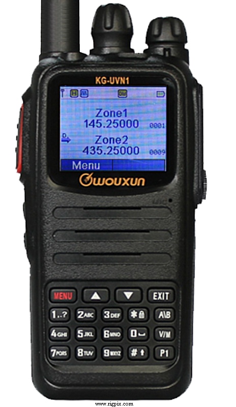 A picture of Wouxun KG-UVN1