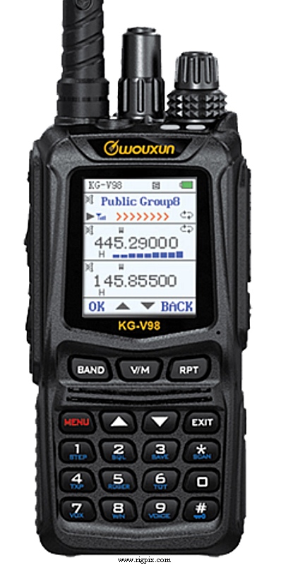 A picture of Wouxun KG-V98