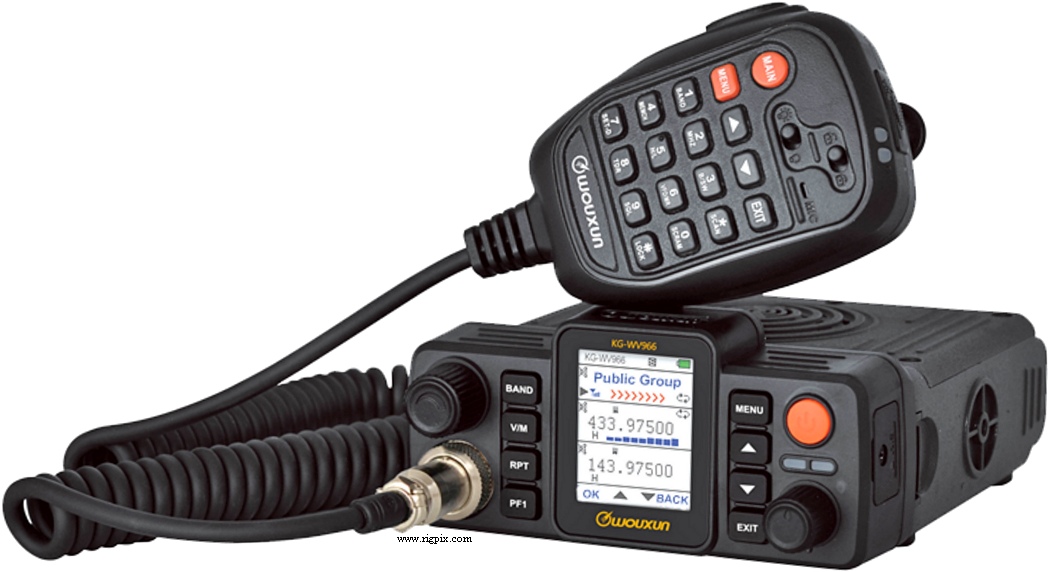 A picture of Wouxun KG-WV966