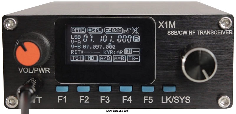 A picture of Xiegu X1M Pro (Platinum)