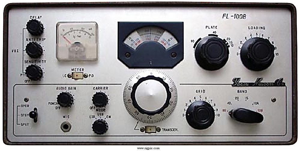 A picture of Yaesu FL-100B