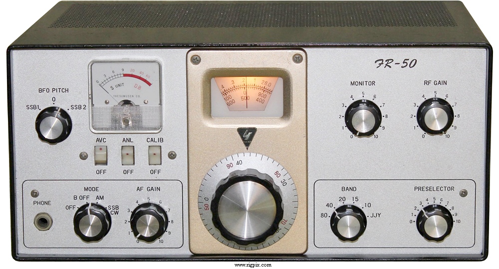 A picture of Yaesu FR-50