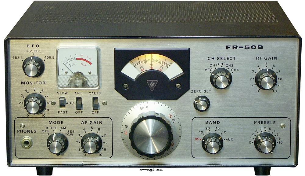 A picture of Yaesu FR-50B