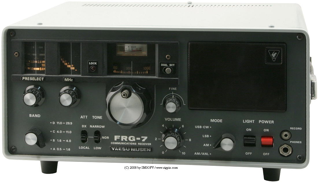 A picture of Yaesu FRG-7