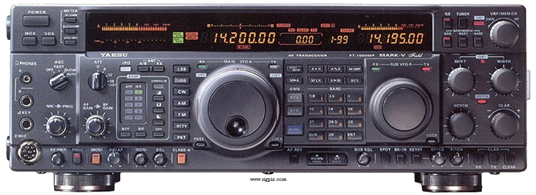 A picture of Yaesu FT-1000MP Mark V Field