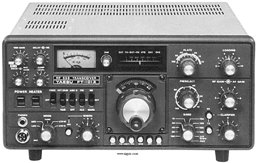 A picture of Yaesu FT-101Z (Mk0)