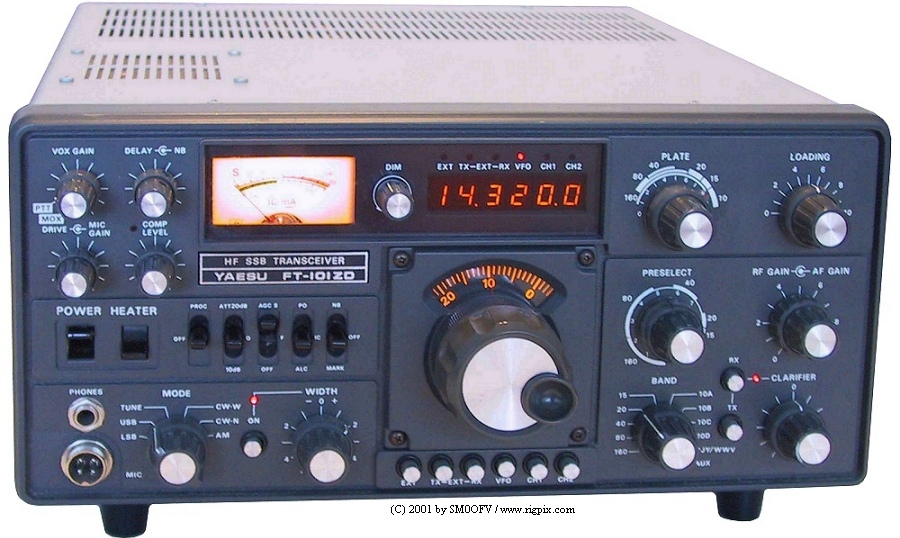 A picture of Yaesu FT-101ZD (Mk1)