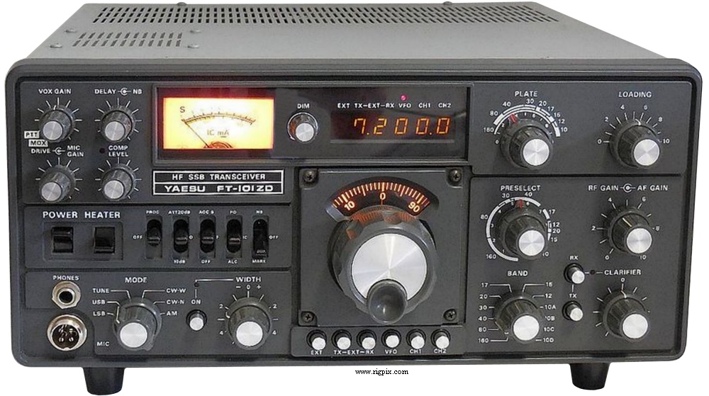 A picture of Yaesu FT-101ZD (Mk2)