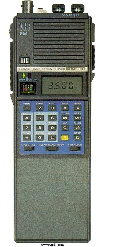 A picture of Yaesu FT-109RH