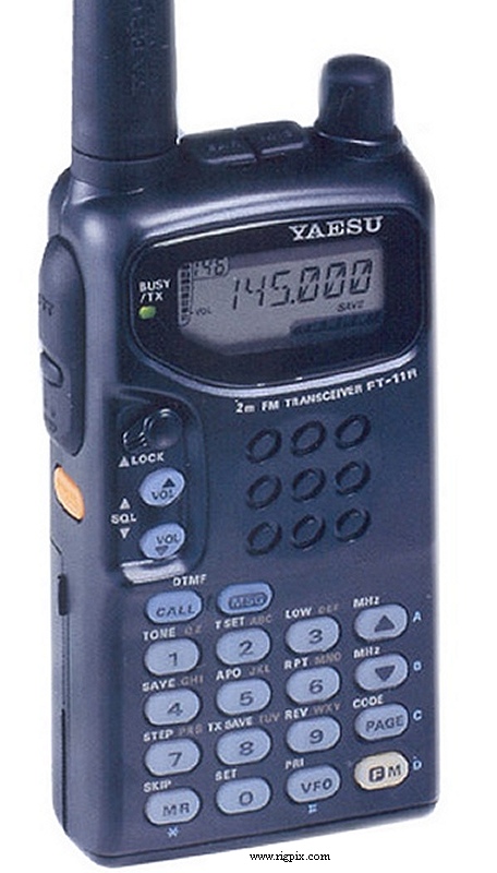 A picture of Yaesu FT-11R