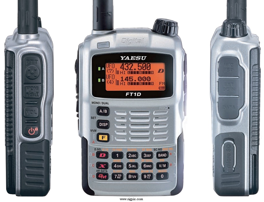 A picture of Yaesu FT-1DR