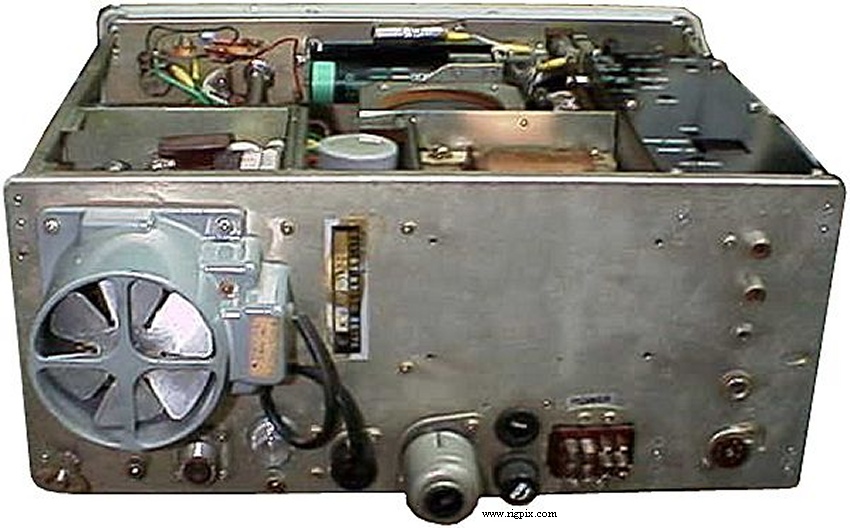 A rear picture of Yaesu FT-201S