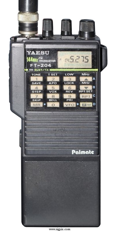 A picture of Yaesu FT-204