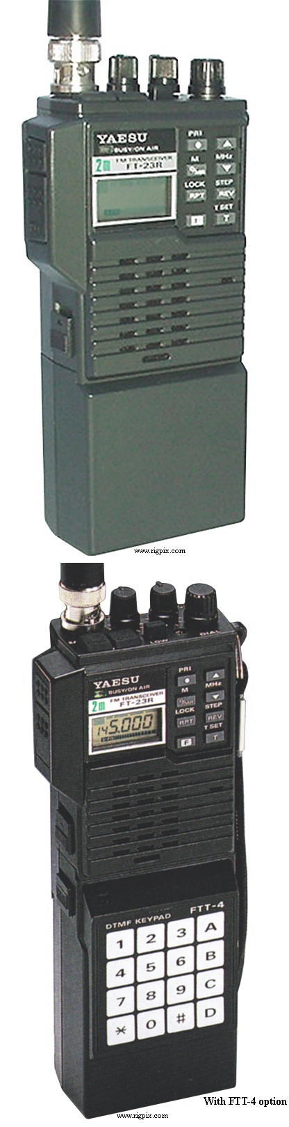 A picture of Yaesu FT-23R