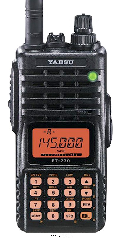 A picture of Yaesu FT-270R(E) HT