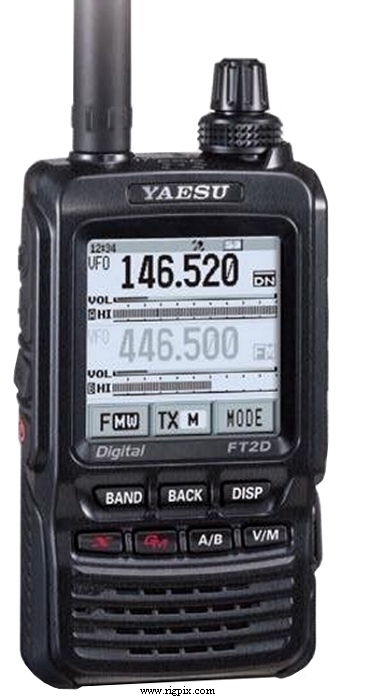 A picture of Yaesu FT-2DR