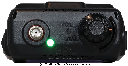 A top side picture of Yaesu FT-2DE