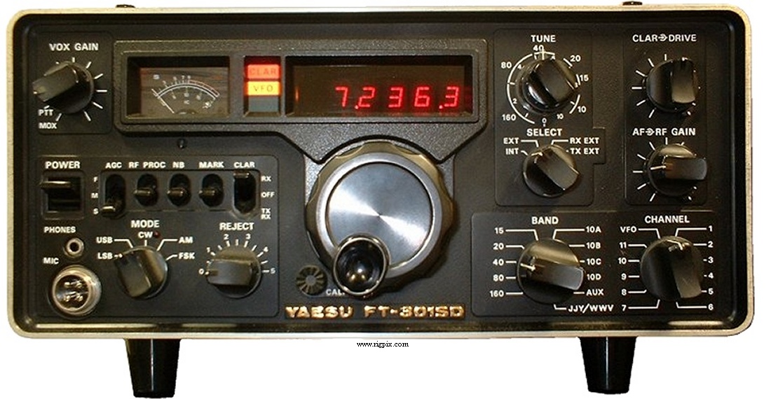 A picture of Yaesu FT-301SD