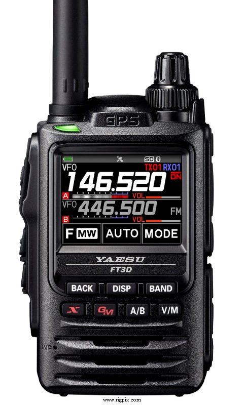 A picture of Yaesu FT-3DR