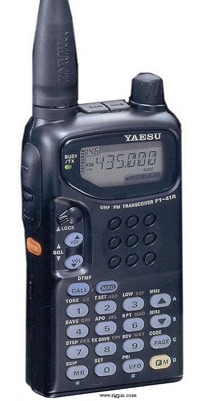 A picture of Yaesu FT-41R