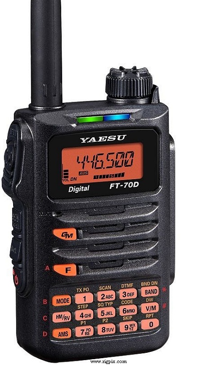 A picture of Yaesu FT-70DE