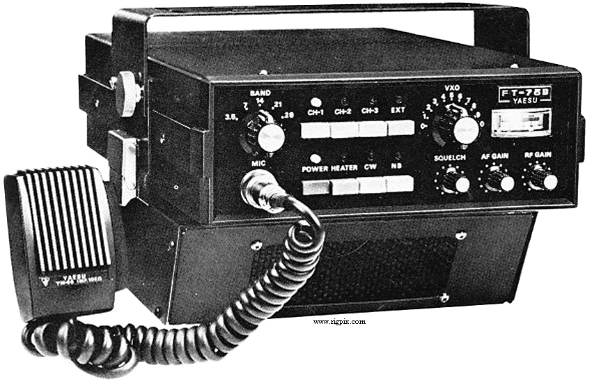 A picture of Yaesu FT-75B