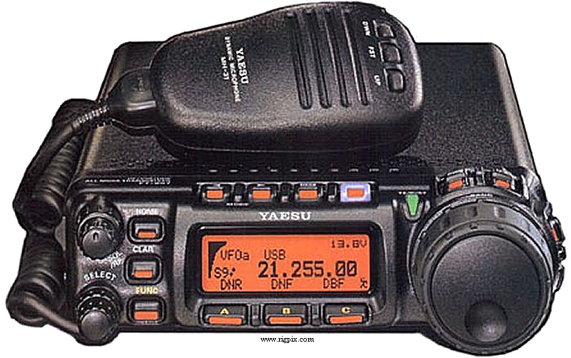 A picture of Yaesu FT-857