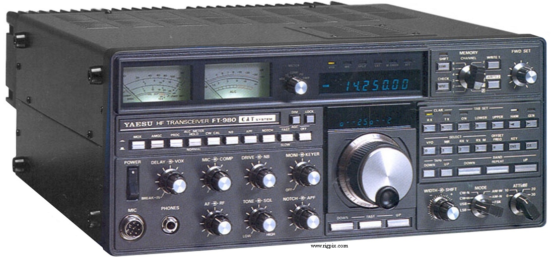 A picture of Yaesu FT-980