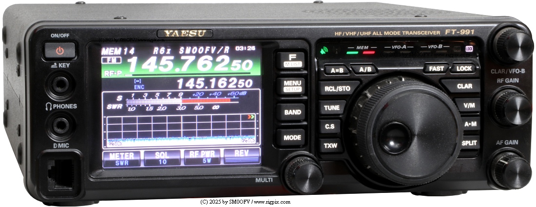 A picture of Yaesu FT-991