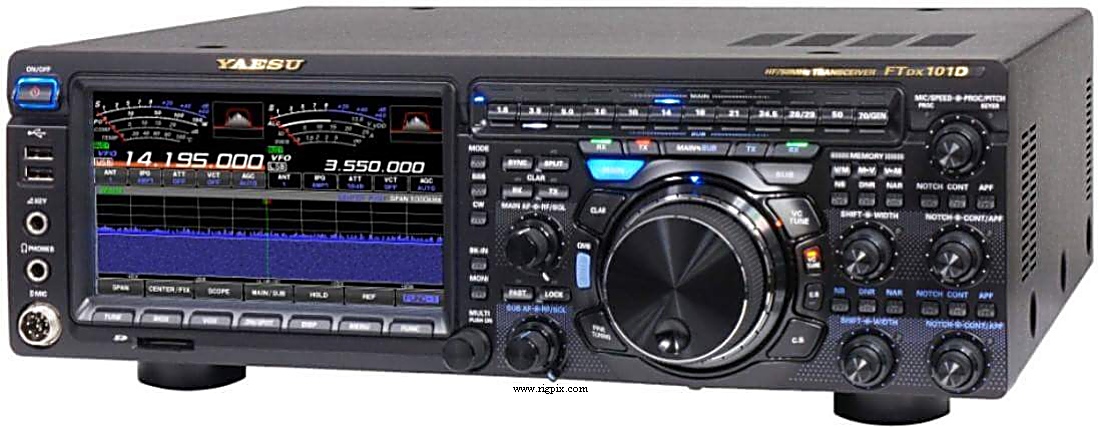 A picture of Yaesu FTdx-101D