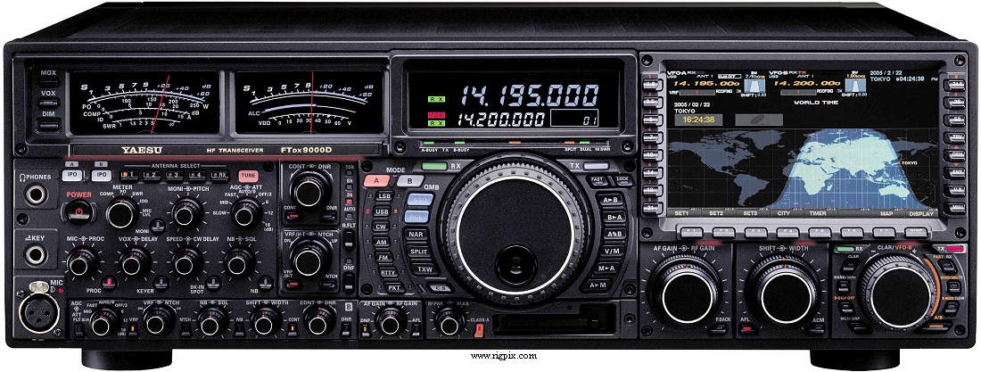 A picture of Yaesu FTdx-9000D