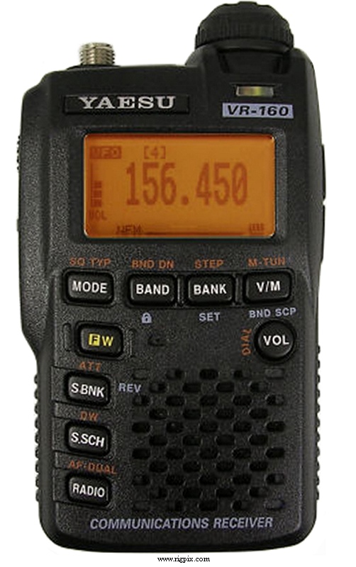 A picture of Yaesu VR-160