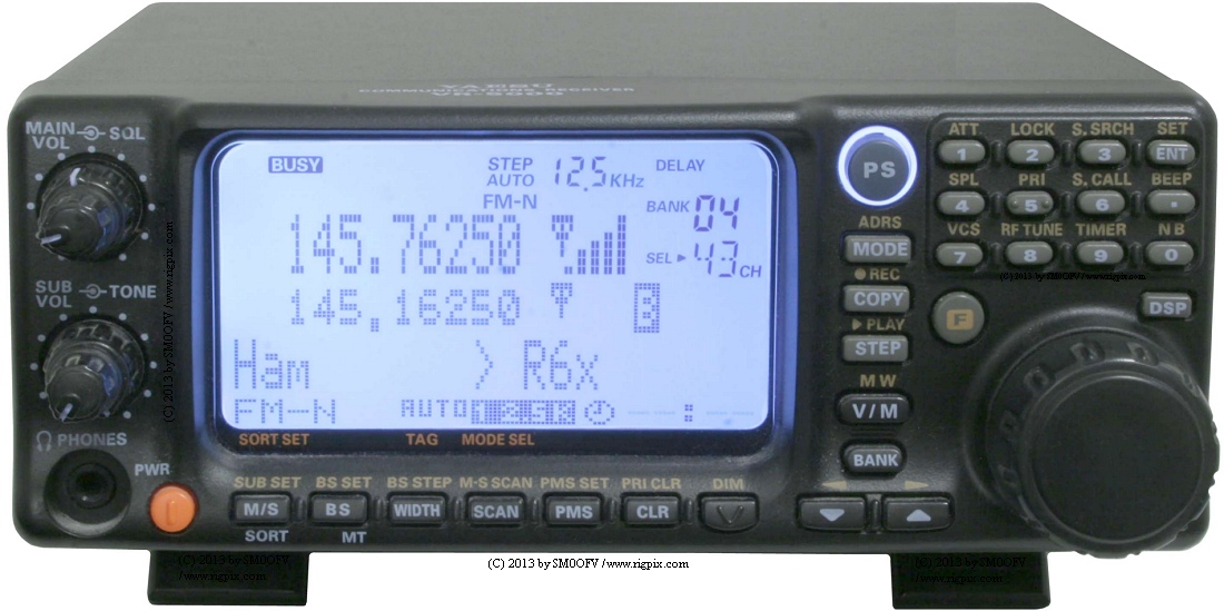 A picture of Yaesu VR-5000