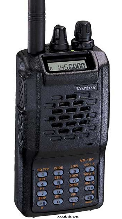 A picture of Yaesu VX-150