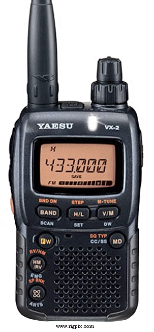 A picture of Yaesu VX-2R